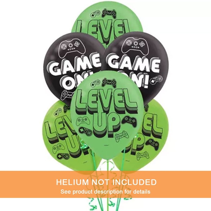 12" Level Up Latex Balloon Pack | 6 ct