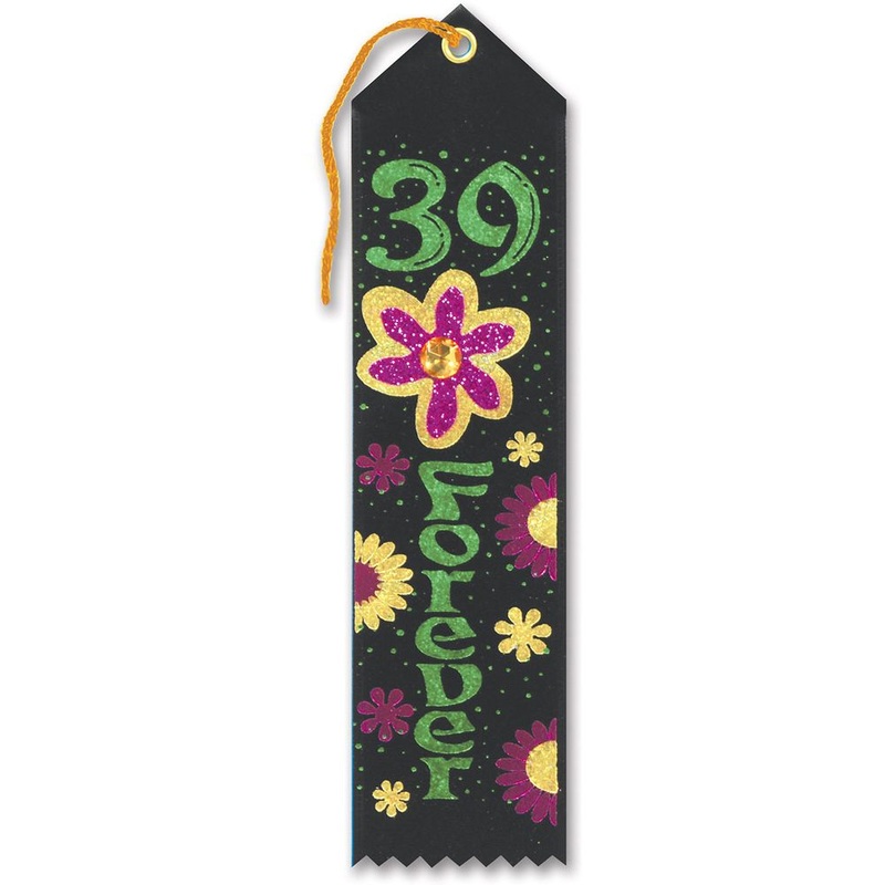 39 Forever Jeweled Ribbon