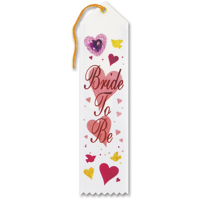 Bride To Be Jeweled Ribbon
