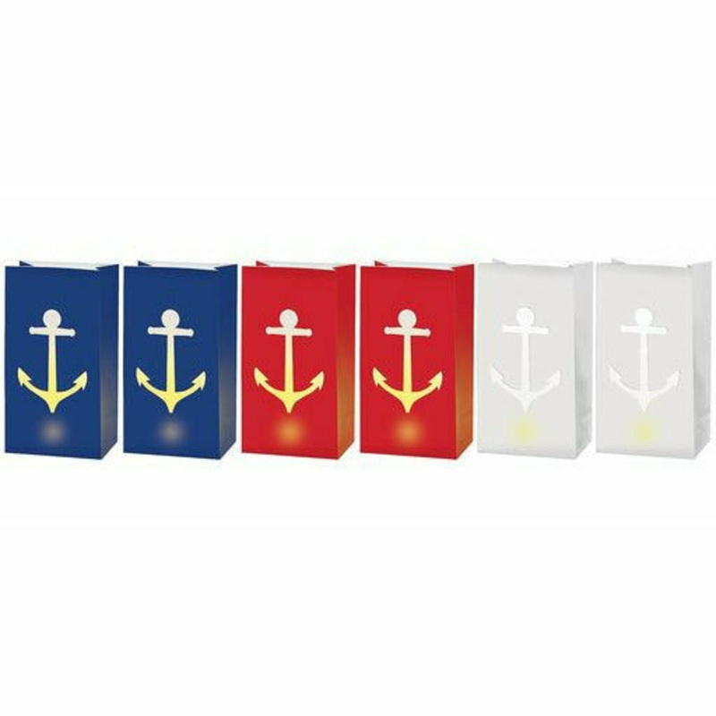 LED Anchor Luminaries 6ct
