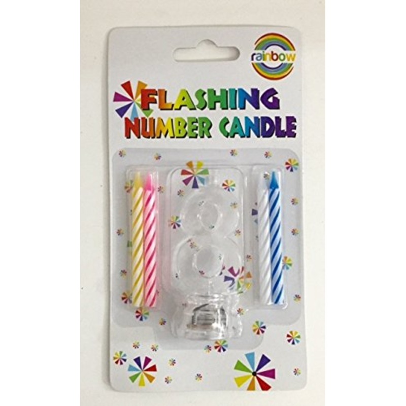 LED Numerical Candle 8