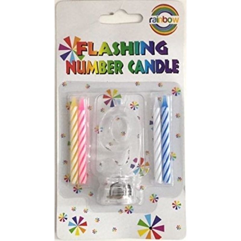 LED Numerical Candle 9