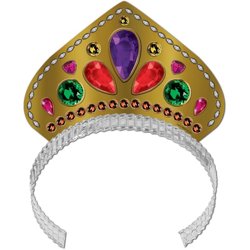 Printed Jeweled Tiara