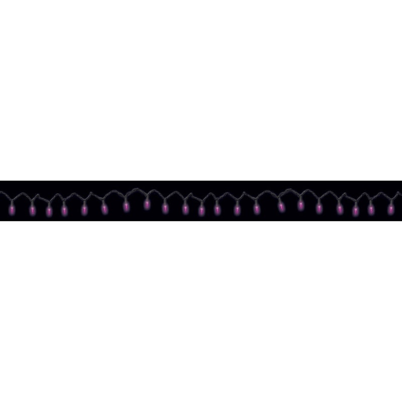 Purple LED String Lights w/ EndtoEnd Plugs