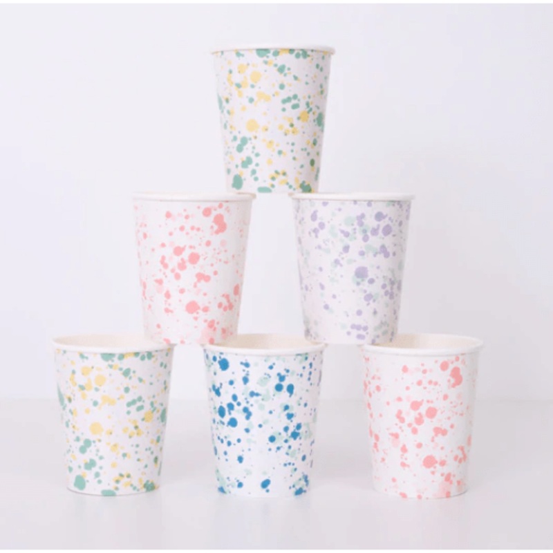 Speckled Paper Cups