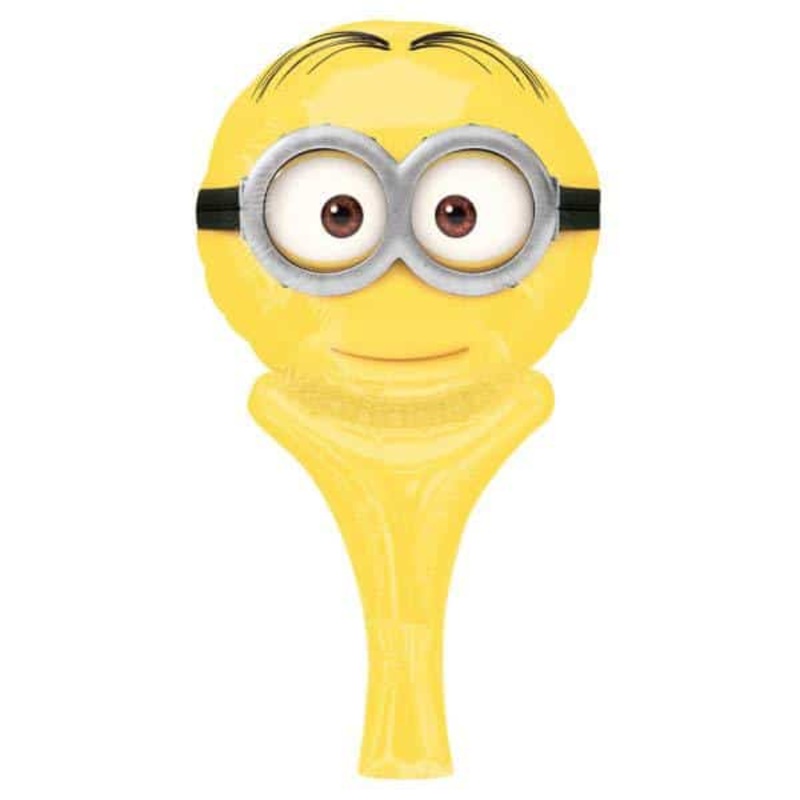 6" Despicable Me Minion Inflate A Fun Air Filled Balloon