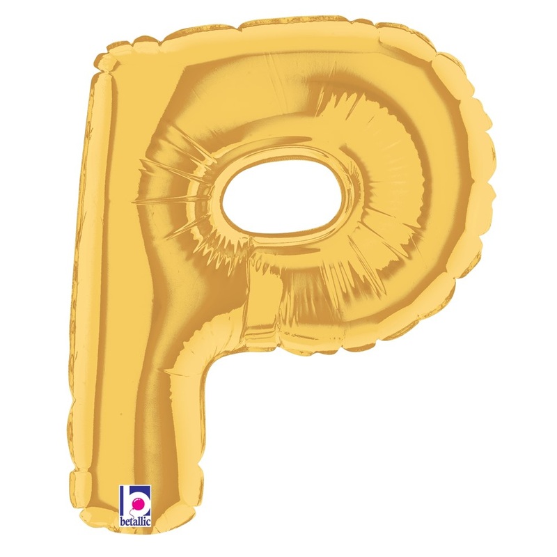 Betallic P Gold 7 inch Air-Filled Shape 1ct