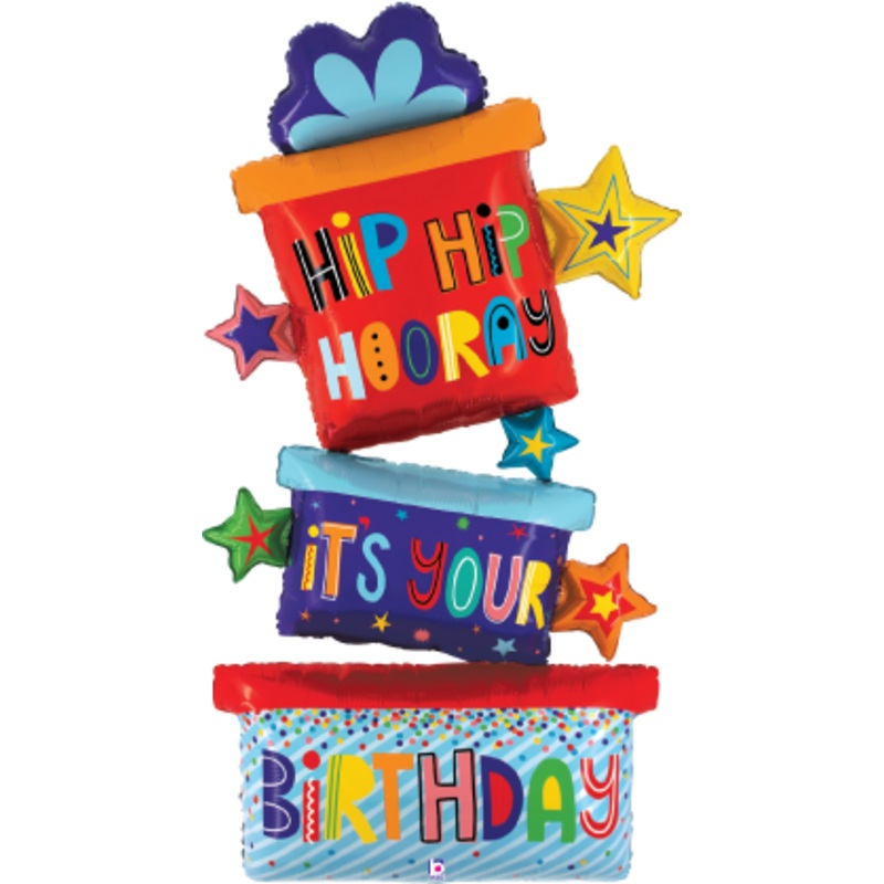 Betallic Special Delivery Birthday Gifts 58 inch Shaped Foil Balloon Packaged (all helium filled) 1ct