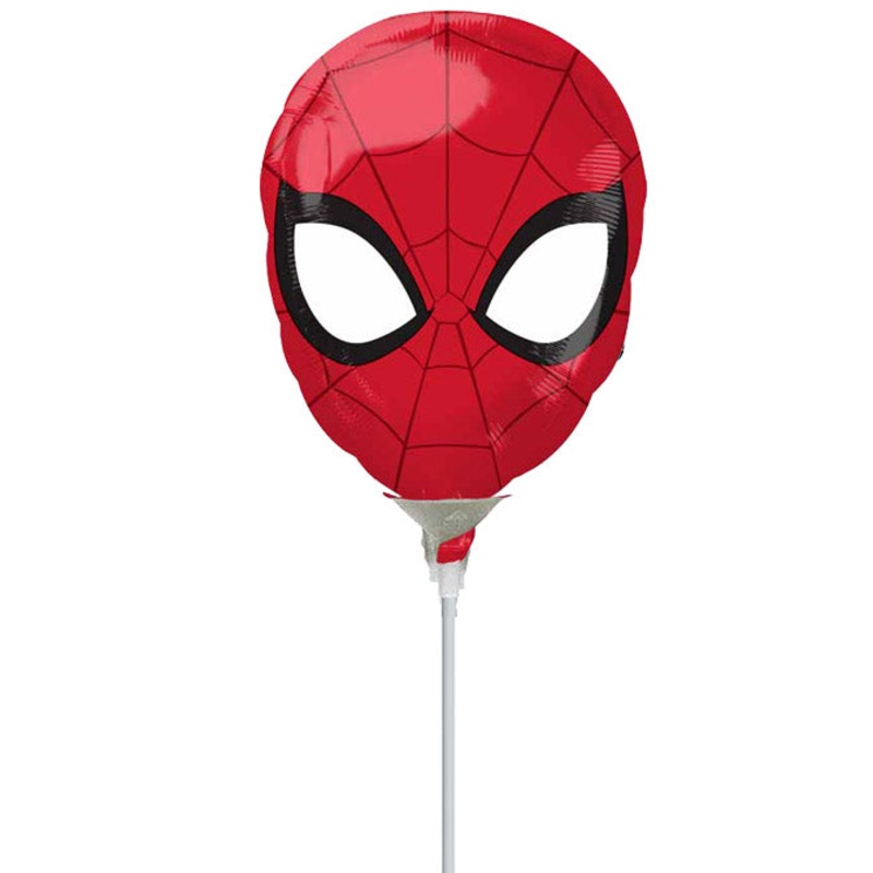 Spiderman Mask Air-filled Foil Balloon