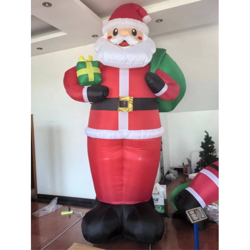 SYNCFUN 6 FT Christmas Inflatables Snowman Outdoor Decorations,Snowman Christmas Blow Ups Yard Christmas with Built-in LEDs for Holiday Party Garden Lawn Decor