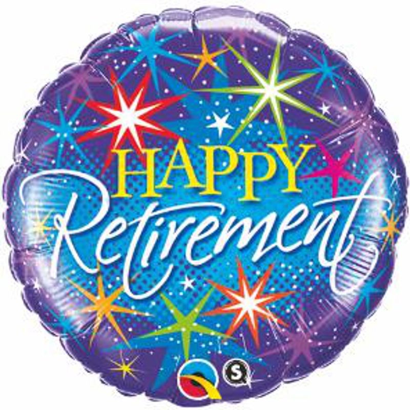 Colorful Retirement Party Balloon Package