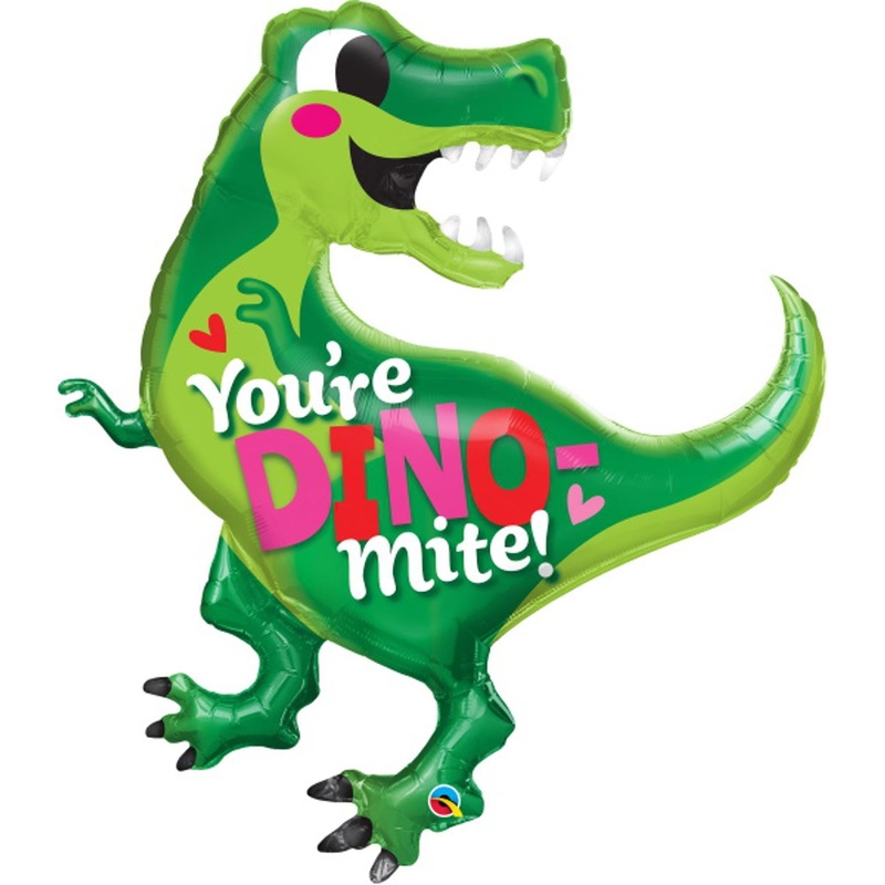 Dinosaur Balloon Package - You'Re Dino-Mite 42" Shape Pkg.