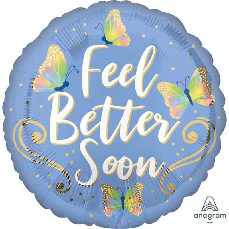Feel Better Bttrflys Balloon Set (Pack Of 40)