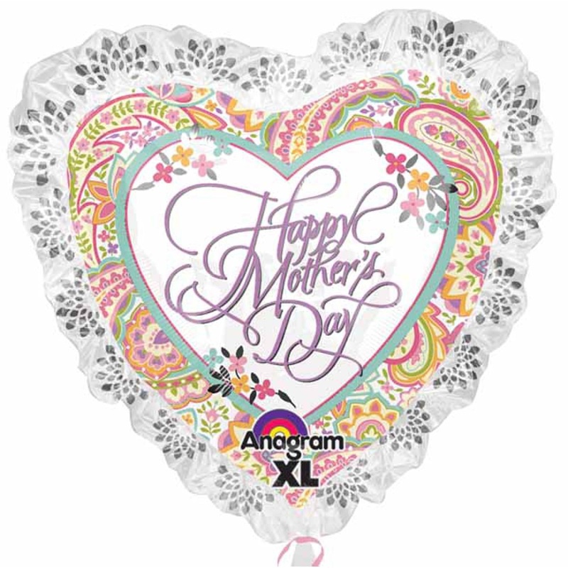 Hmd Paisley Heart Balloon Party Pack