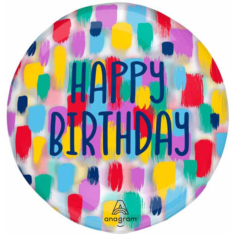Painterly Hbd Balloon Package.