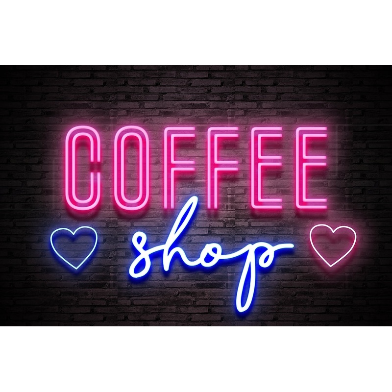 Custom LED Open Neon Sign for Business - Personalized Shop Entrance Welcome Sign