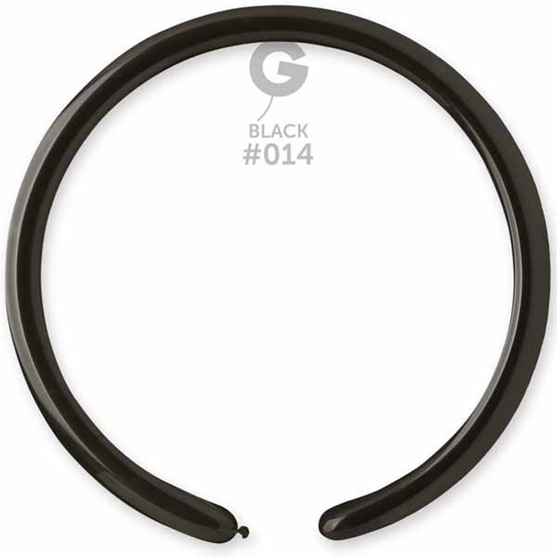 Gemar 260 Black #014 Balloons - Pack Of 50