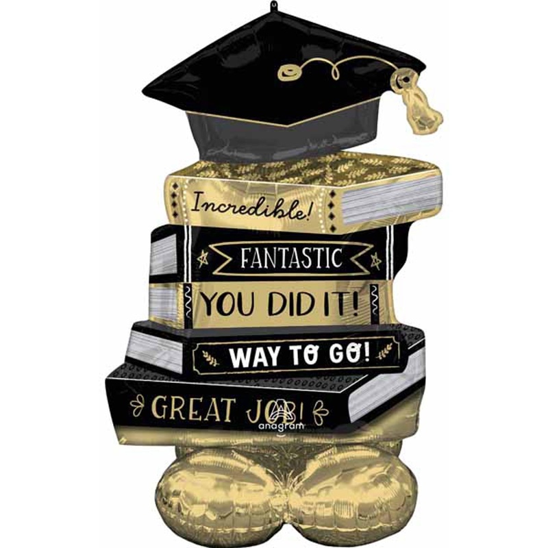 Graduation Books Airloonz Balloon & Helium Tank Package