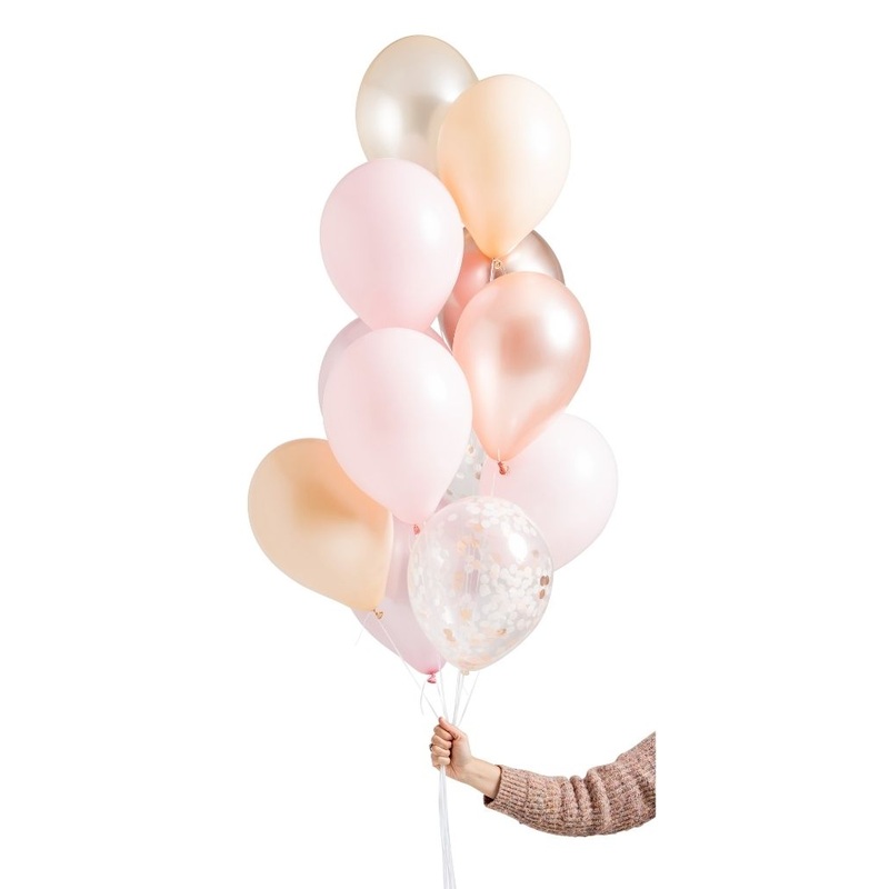 Blossom Balloon Set Filled with Helium