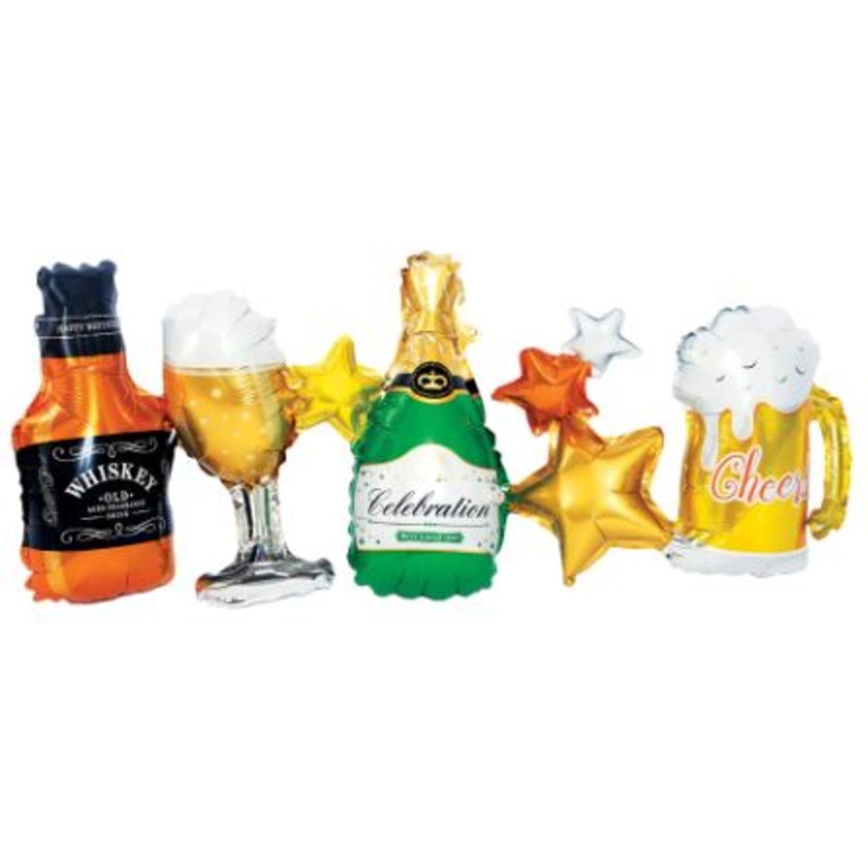 Champagne Balloon Garland Air-Filled
