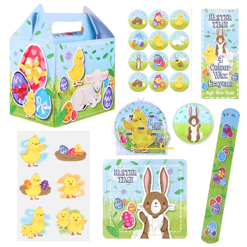 Easter Theme Pre-Filled Party Boxes