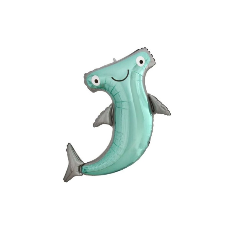 Hammerhead Shark Balloon Filled with Helium