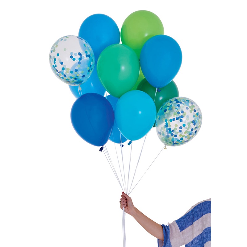 Handsome Balloon Set Filled with Helium