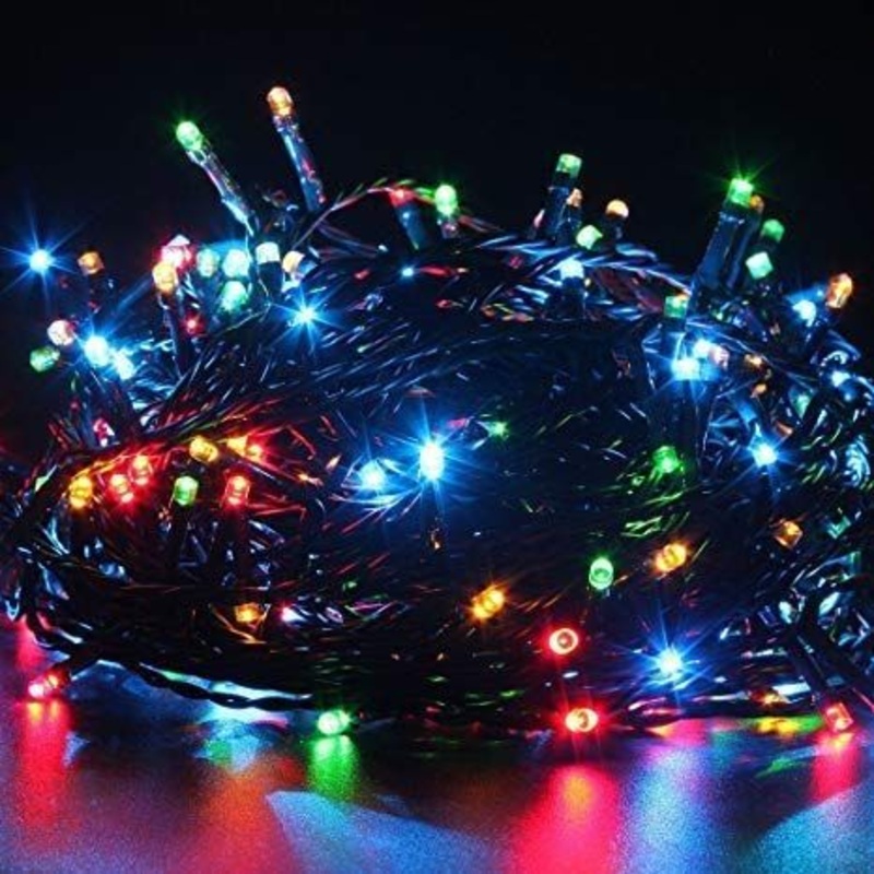 LED Decorative Lights: Multi-coloured 100 LED