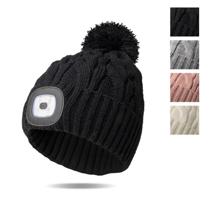 Night Scope Rechargeable LED Beanie - Nova Pom