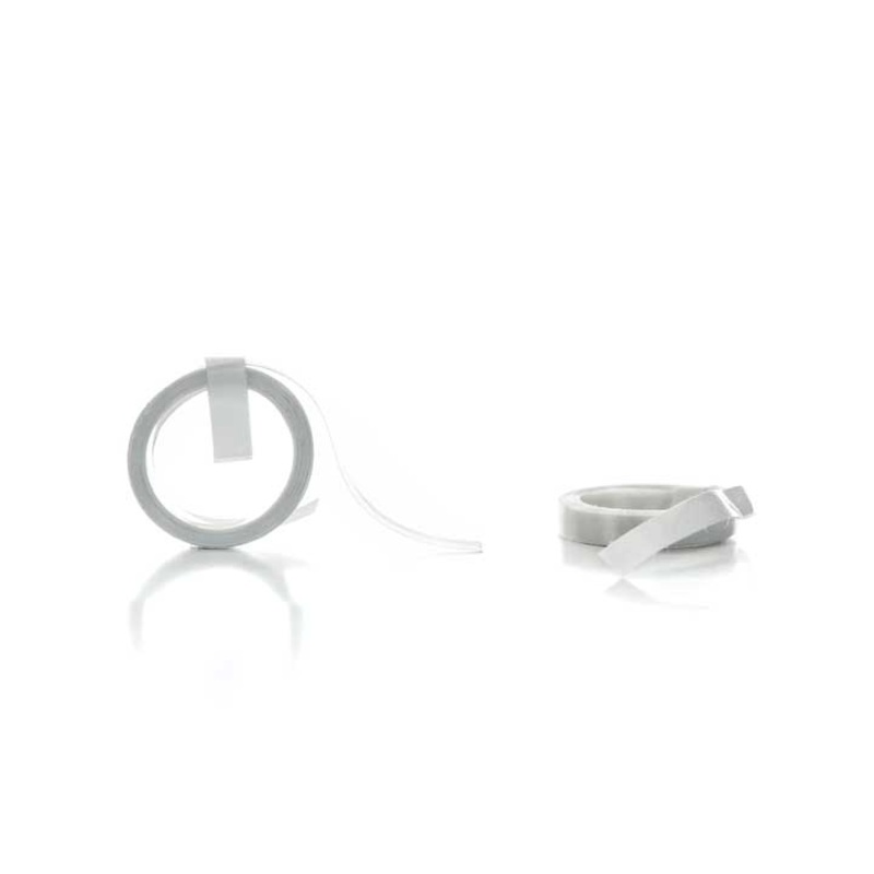 Pre-Coiled White Satin Ribbon (100ct)