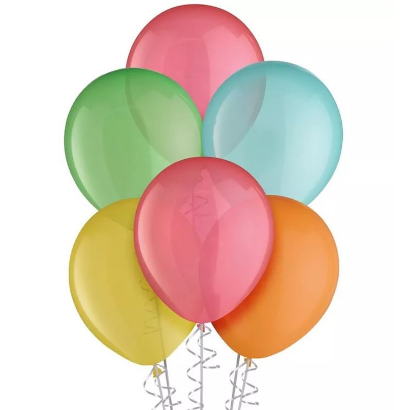 Sherbet Latex Balloons 11Inches Assorted Pack of 15