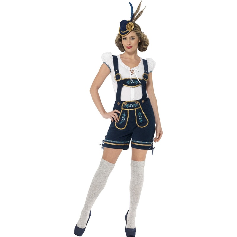 Traditional Deluxe Bavarian Lederhosen Costume