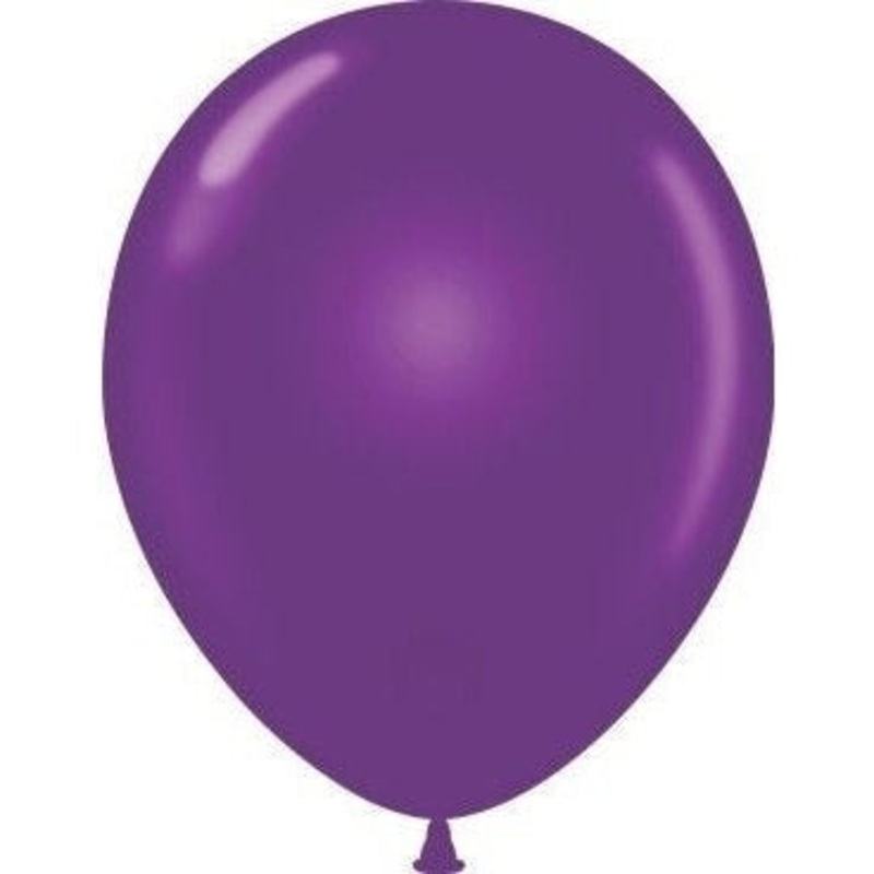 11" Tuftex Balloons (100 Per Package) Plum Purple