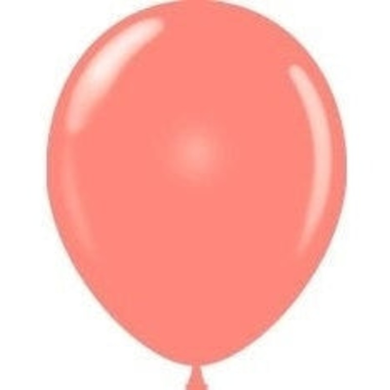 11" Tuftex Balloons (12 Per Package) Coral