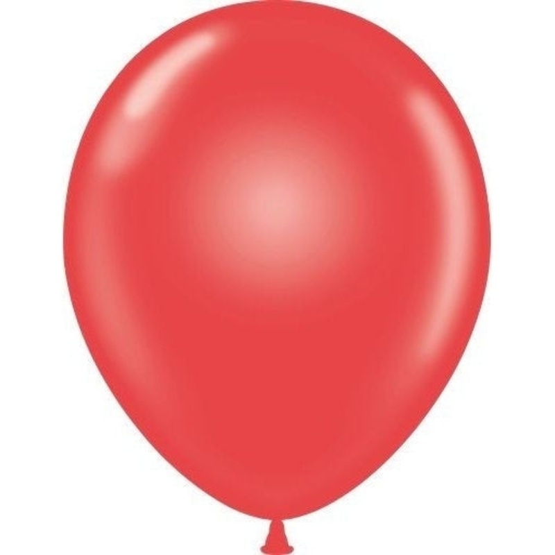 11" Tuftex Balloons (12 Per Package) Red