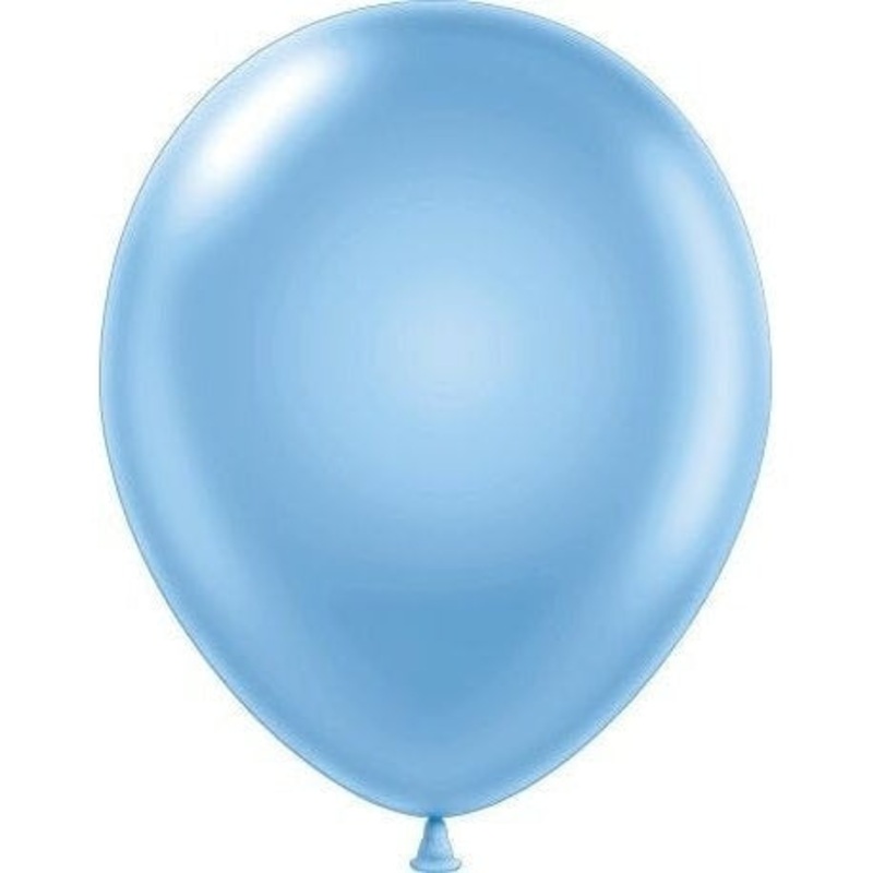 11" Tuftex Balloons (12 Per Package) Sky Blue