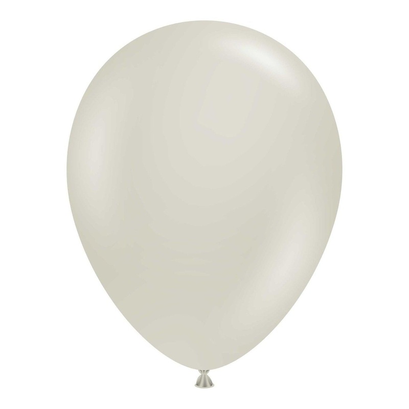 11" Tuftex Balloons (12 Per Package) Stone