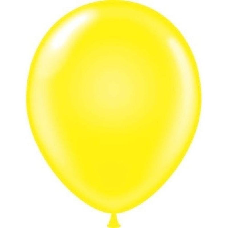11" Tuftex Balloons (12 Per Package) Yellow