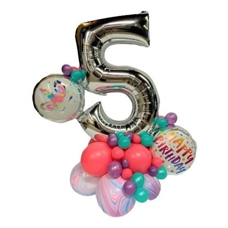 Age Celebration Air-filled Balloon Marquee