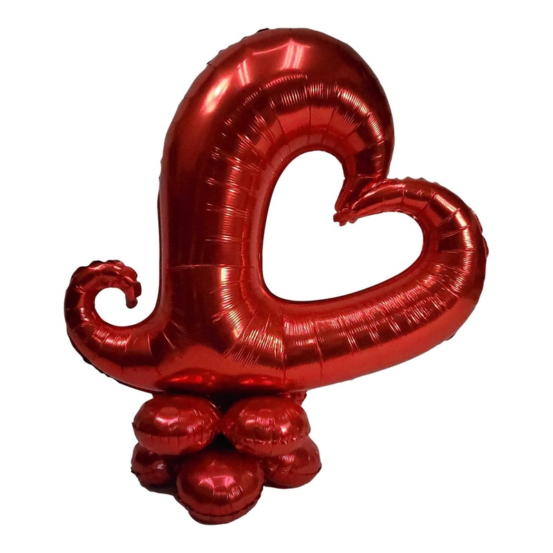 Happy Valentine's Day Air-filled Balloon Centerpiece