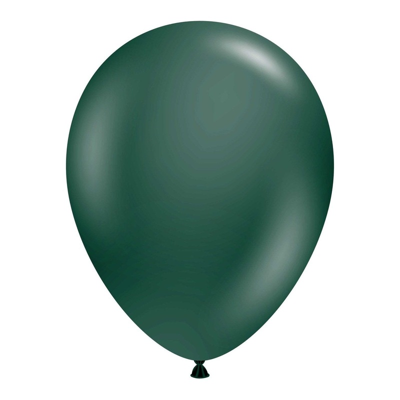 Mini Decorator 5" Tuftex Latex Balloons (50 Per Package) Willow