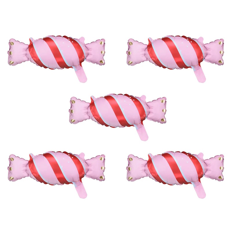 Candy Sweet Foil Balloon - 15" - Pack of 5