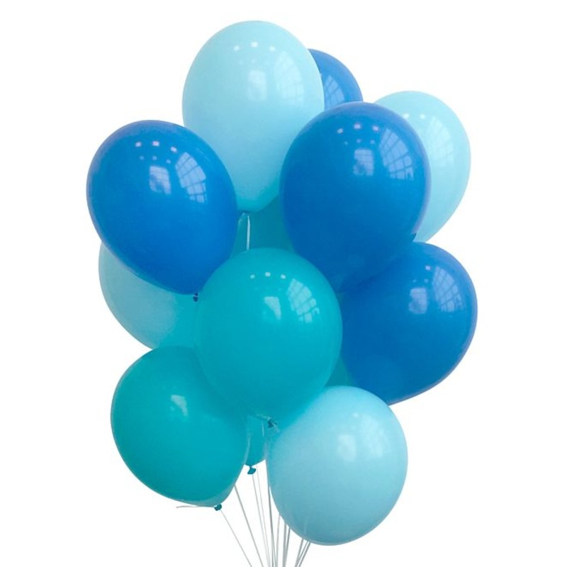 Blue Balloon Mix - Pack Of 30