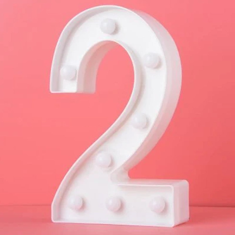 Led Number Light - 2