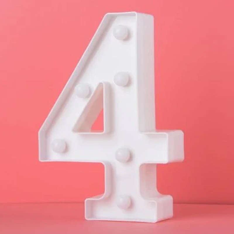 Led Number Light - 4