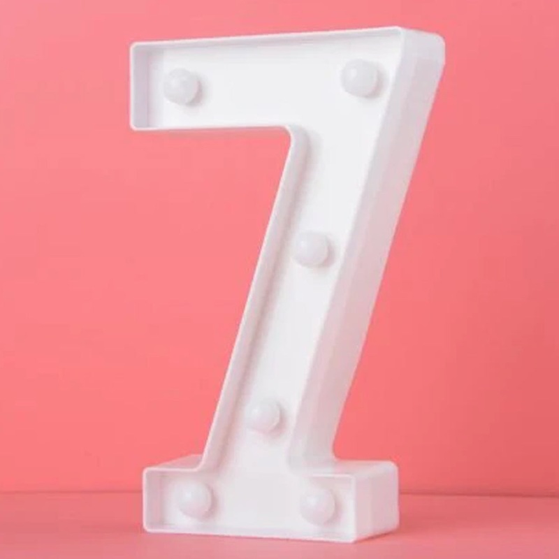 Led Number Light - 7