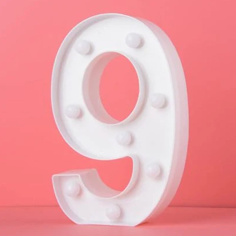 Led Number Light - 9