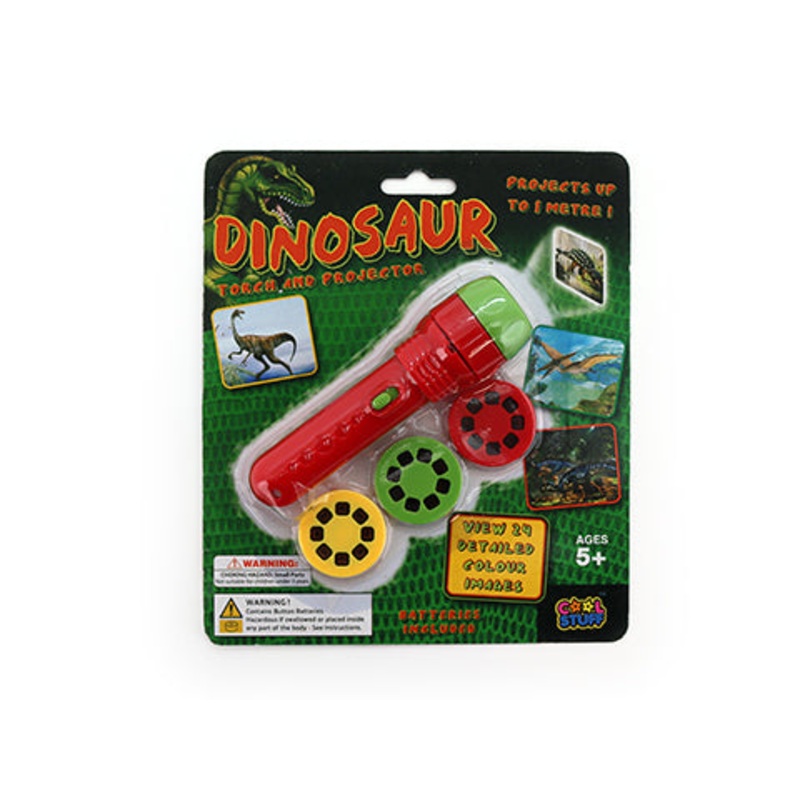 Led projector torch - dinosaur