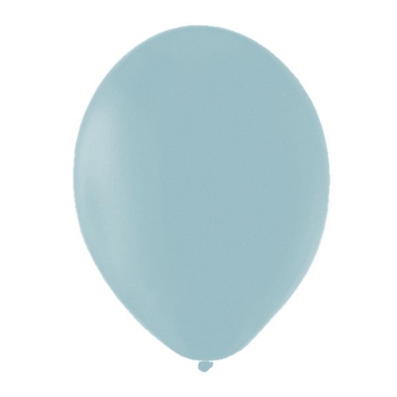 Pale Blue Latex Balloons - 10" - Pack of 100