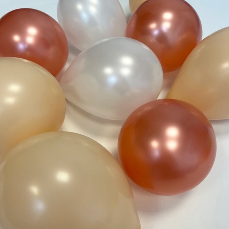 Rose Gold Mini 5" Balloon Pack - Pack of 40